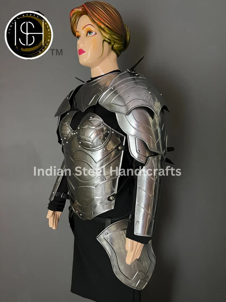 Medieval Female Armor, Corset Female Costume, Cosplay, Sca Armor, Larp Armor