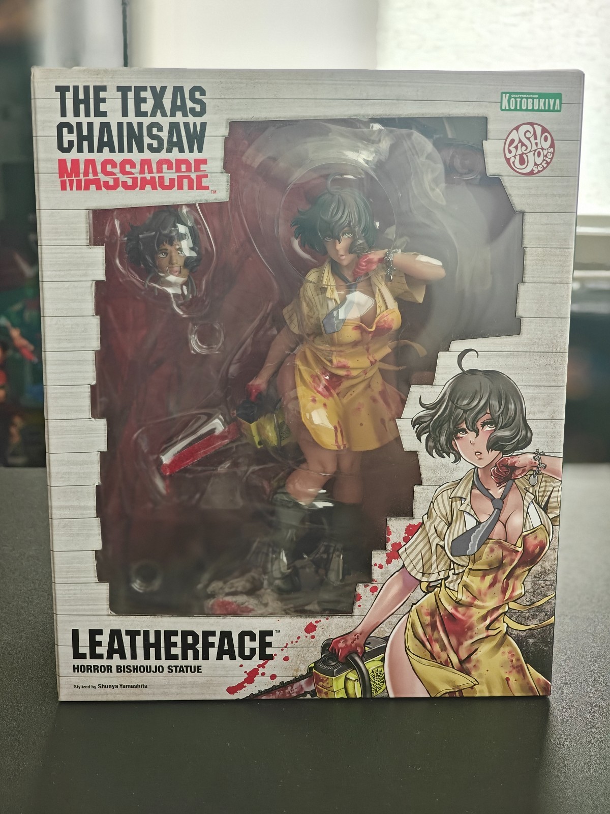 Kotobukiya HORROR Texas Chainsaw Massacre LEATHERFACE Bishoujo Statue - PREOWNED