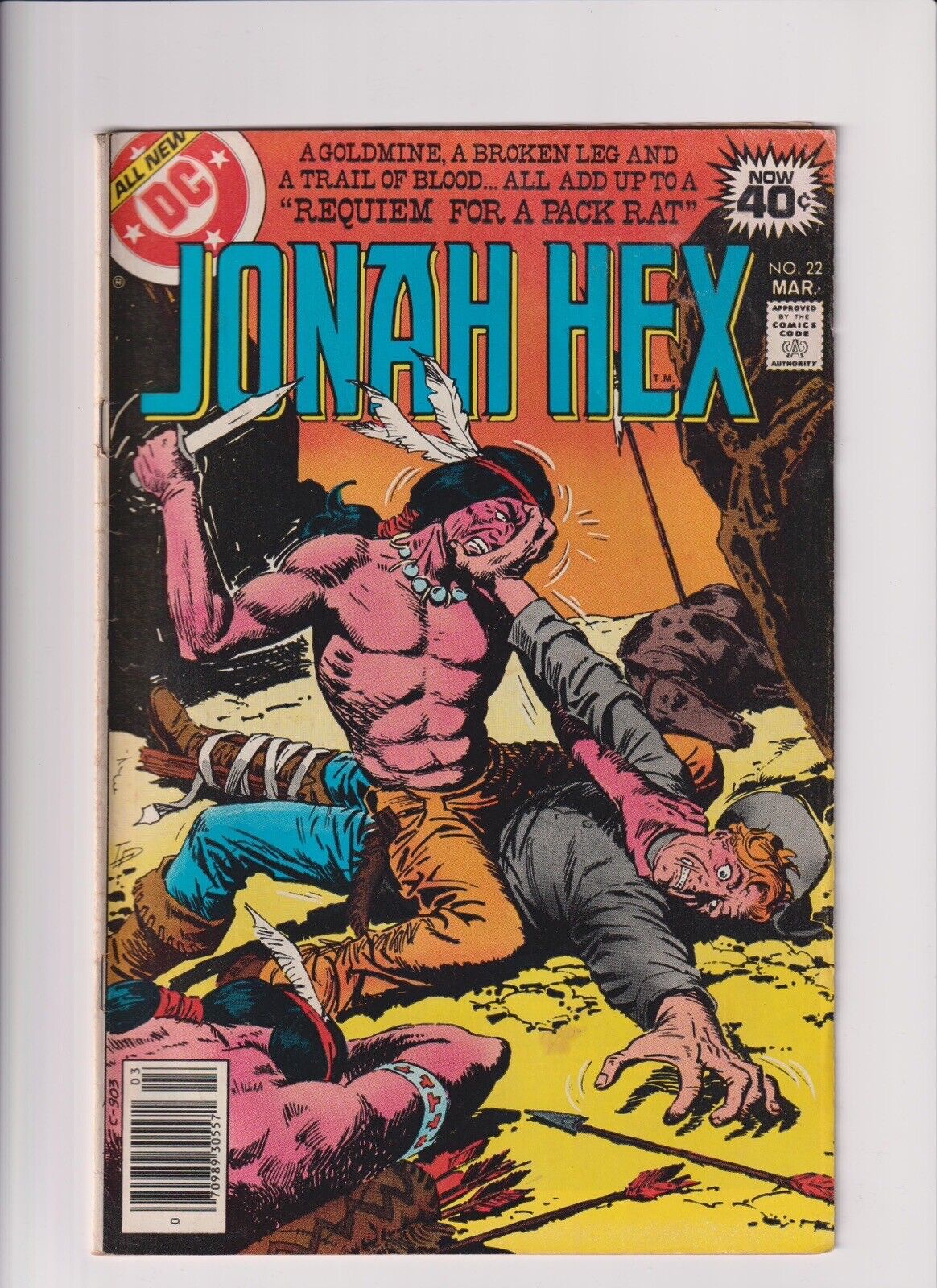 Vintage Jonah Hex #22 Western comic book-DC Comics