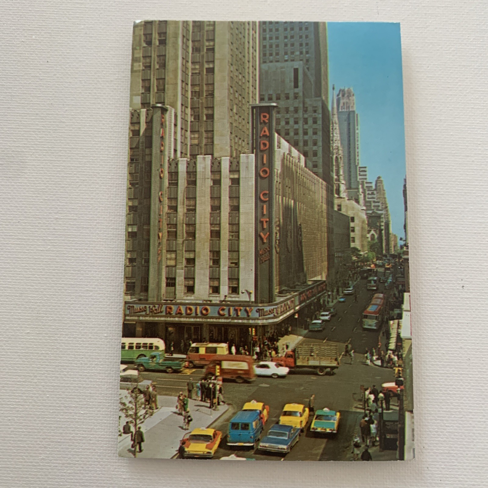 Vintage Radio City Music Hall New York City New York Postcard Collectible