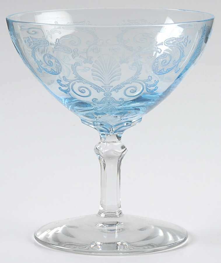 Fostoria Versailles Blue  Sherbet Glass 150683