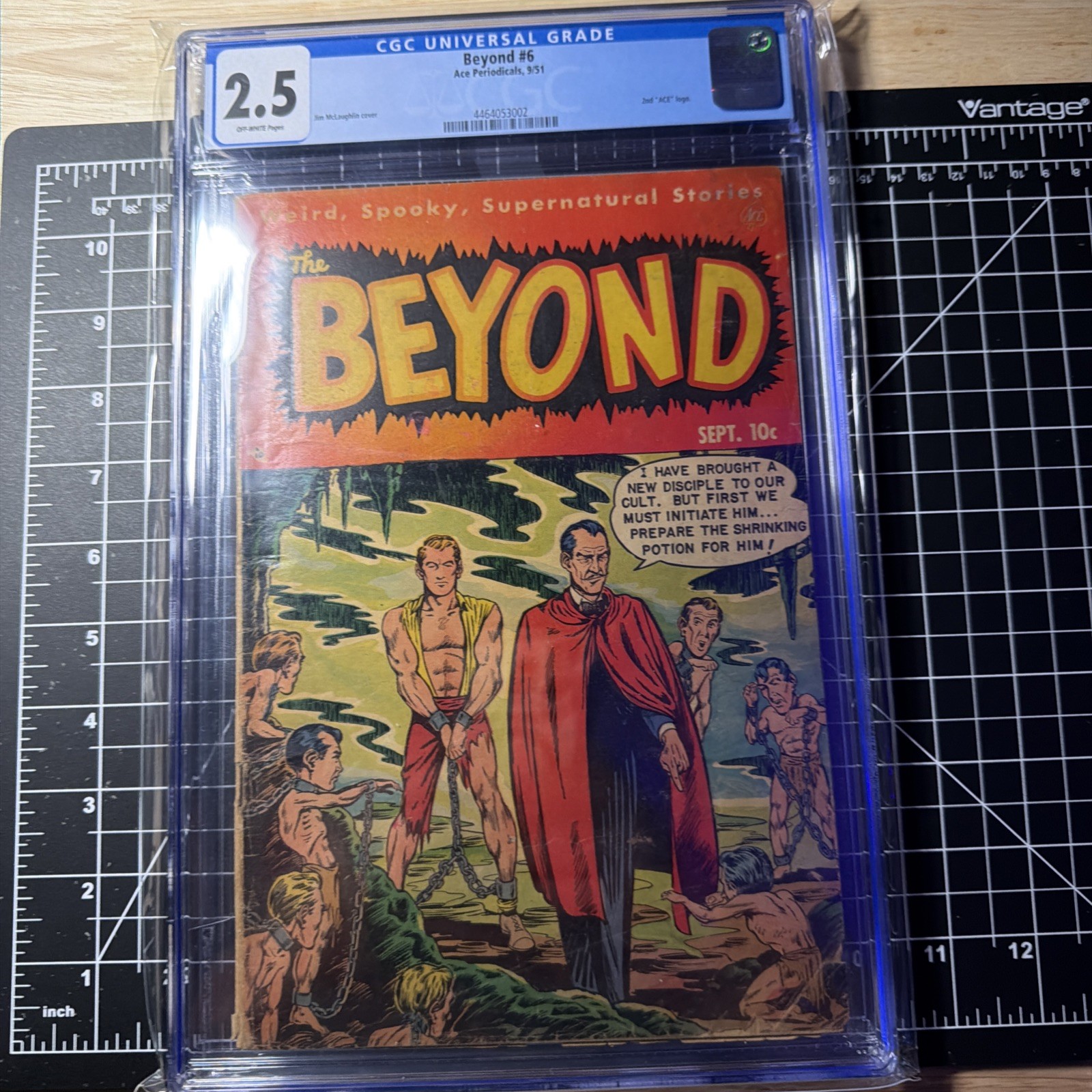 Beyond #6 1951 Pre-Code horror CGC 2.5