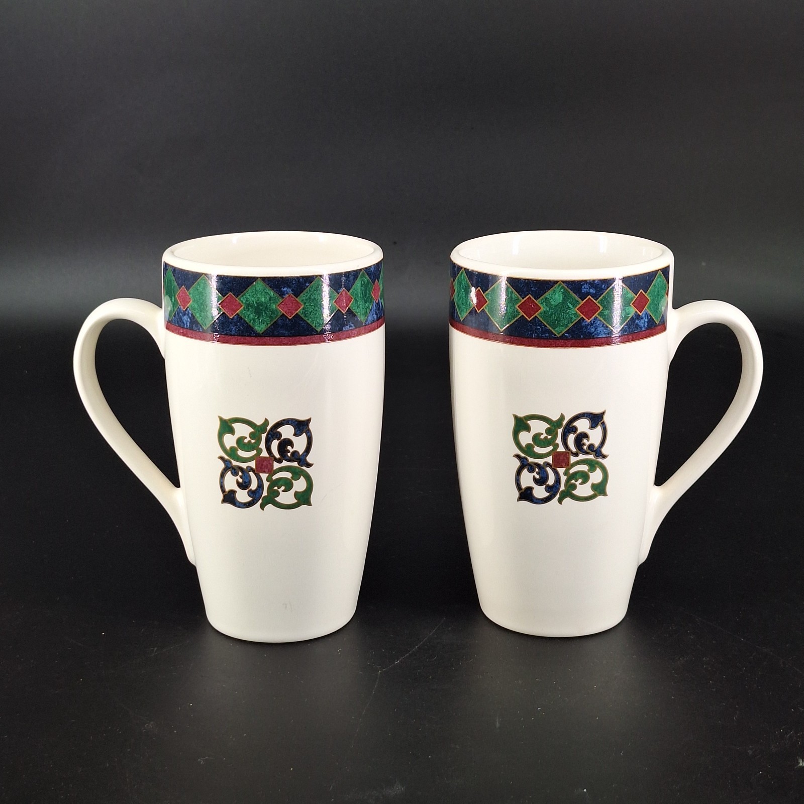 2 Pfaltzgraff Amalfi Classic Coffee Tea Mugs READ 2 Pfaltzgraff Amalfi Classic Coffee Tea Mugs READ