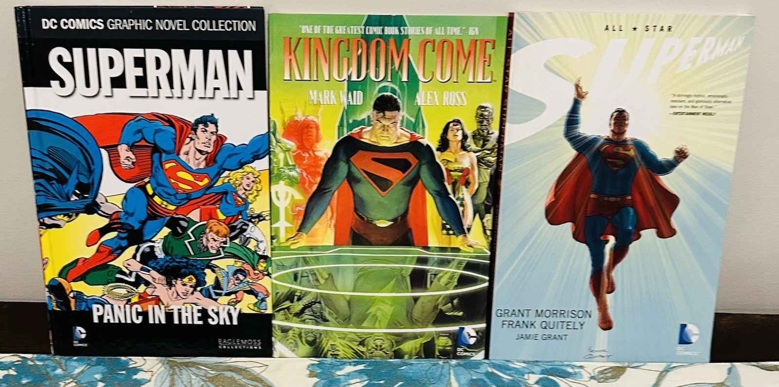 All Star Superman TPB Kingdom Come TPB Panic In The Sky HC All Star Superman TPB Kingdom Come TPB Panic In The Sky HC