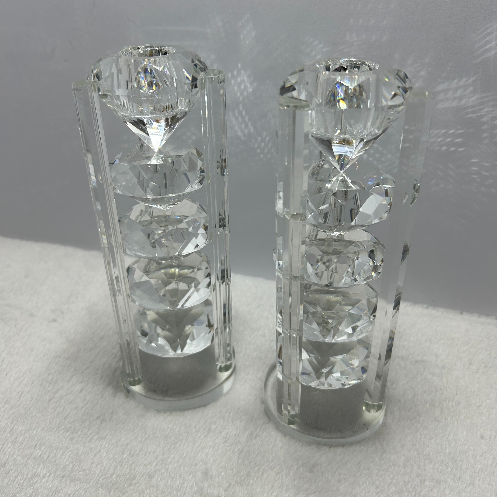 Pair Shannon Crystal 7.5