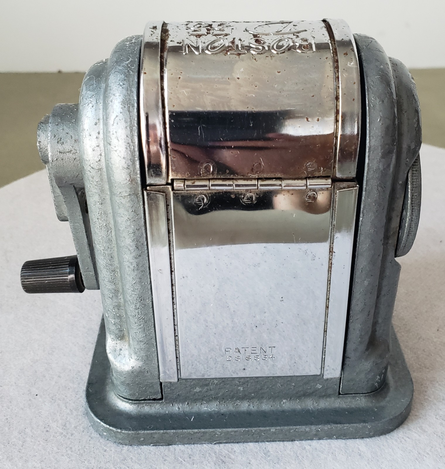 Vintage Boston Ranger 55 Draftsman Pencil Sharpener 6 Hole Adjustable Made inUSA