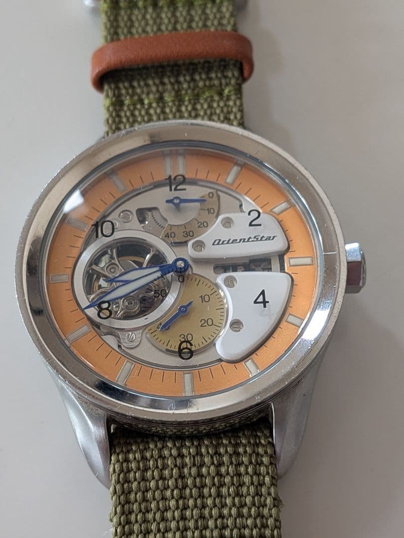 Orient Star Open Heart Automatic Watch Working