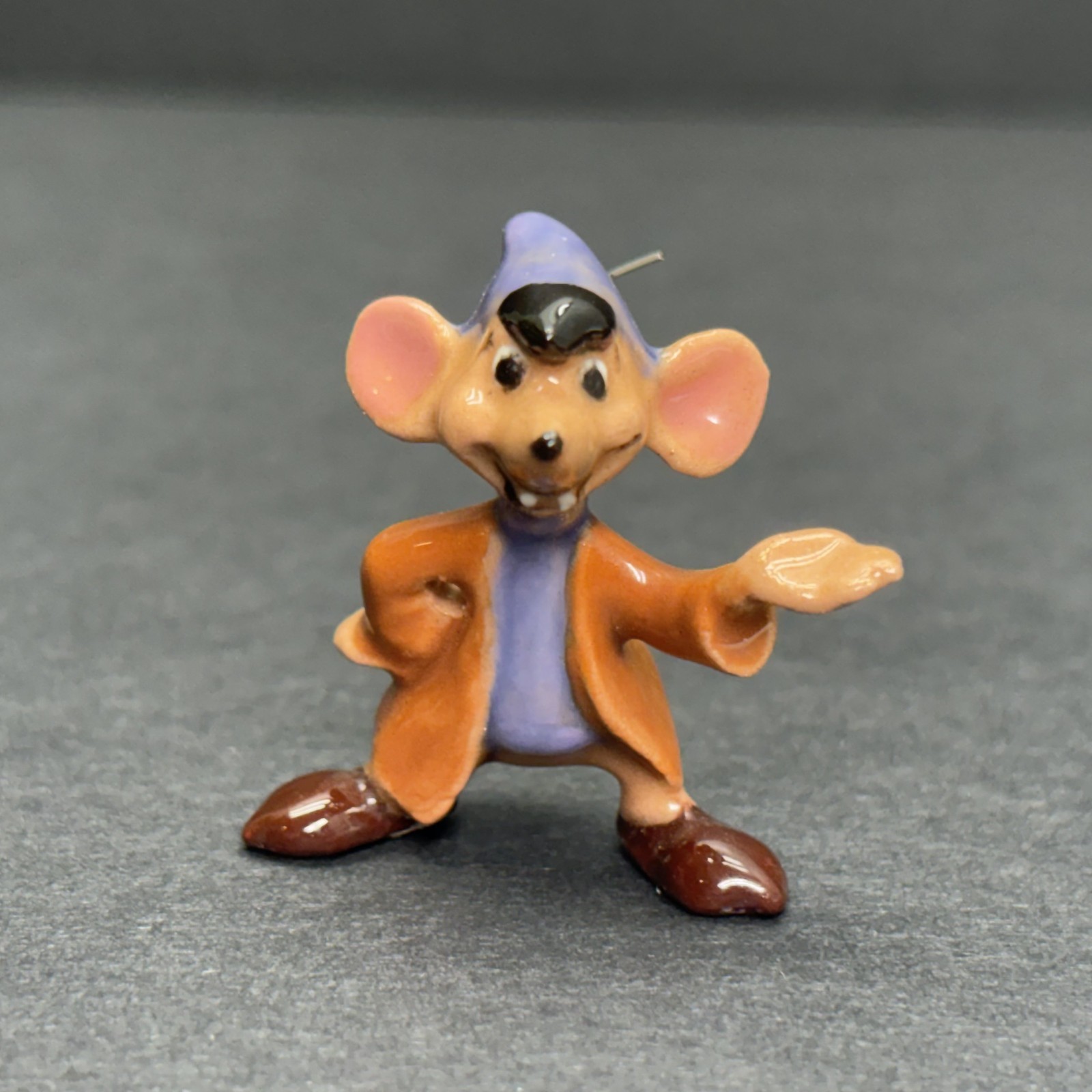 1956 VERY RARE Walt Disney Jaq the Mouse Figurine Cinderella by Hagen-Renaker
