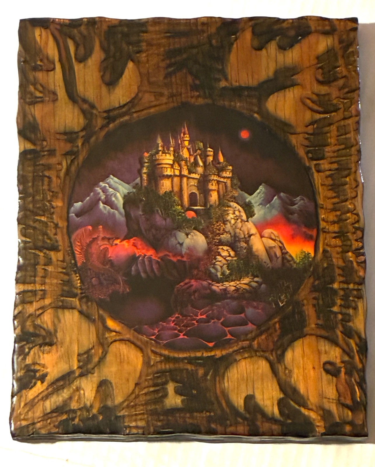 Vintage Jim Kirwan Citadel of Broken Dreams Wall Plaque