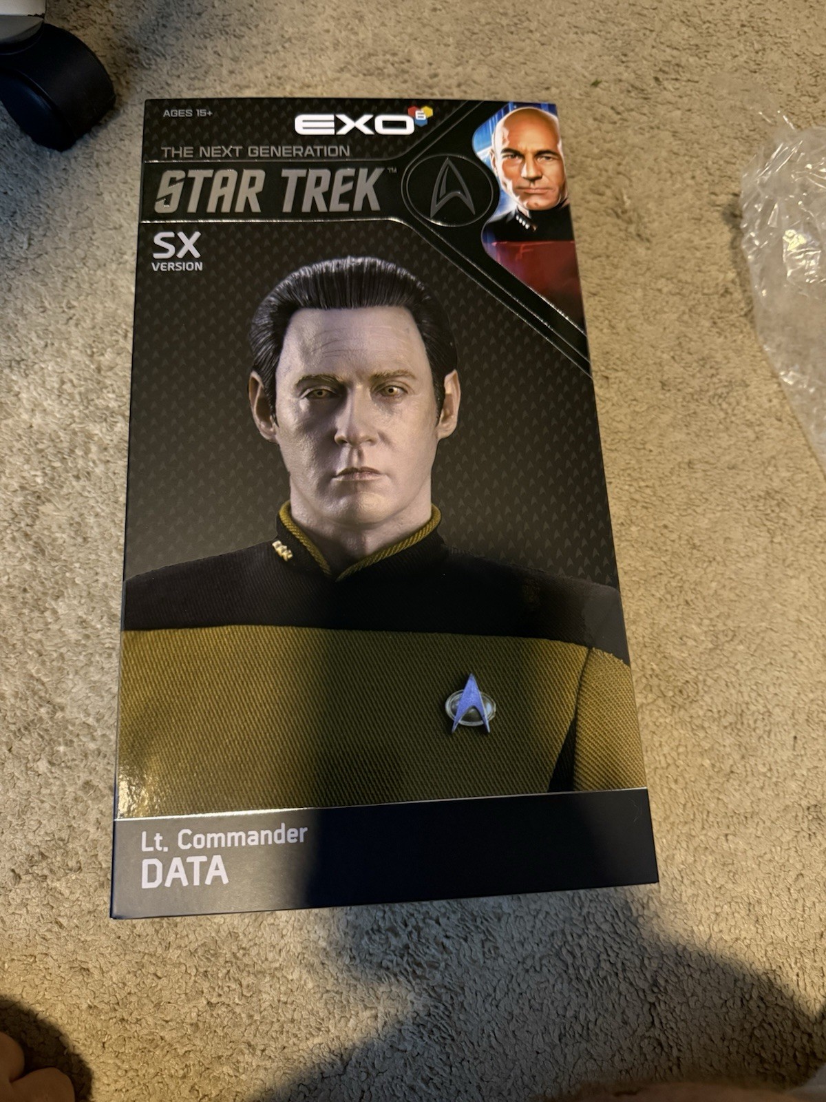 EXO-6 Star Trek TNG Data SX Standard Version 1/6 Scale Figure New