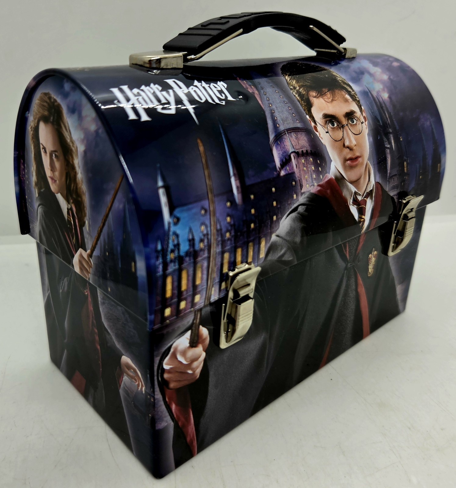 MINT HARRY POTTER Tin Carrier Lunchbox The Tin Box Company 7.25