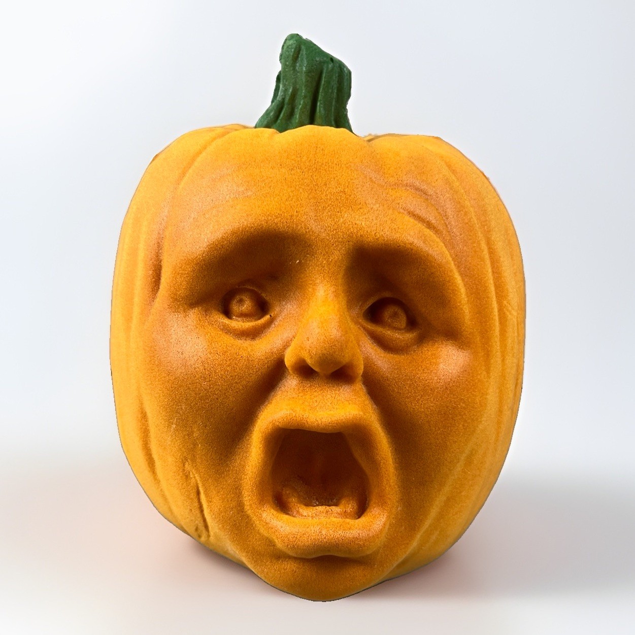Vintage Todd Masters Foam Judy Pumpkin 1987 The Oh Lantern Family Rare