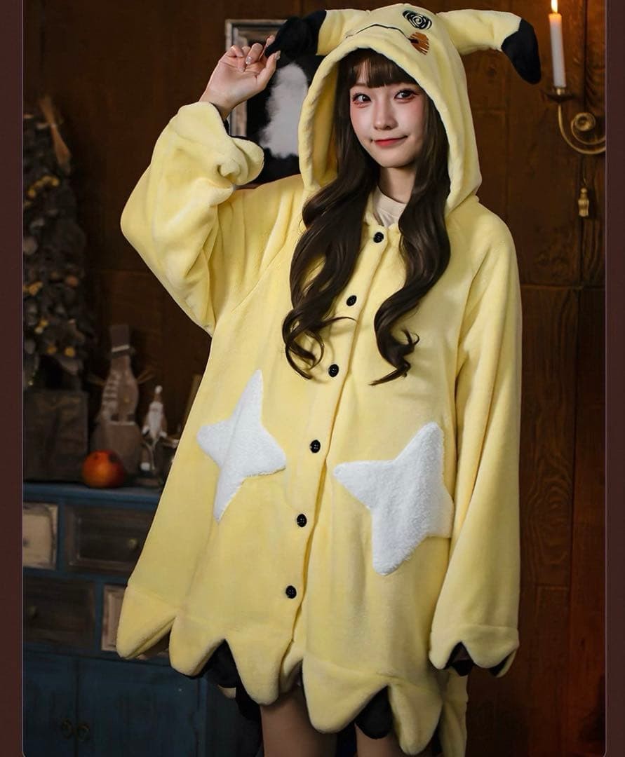 Mimikyu Hooded Room Wear Overseas Pokemon Center Limited Rare Pokemon Center Mod