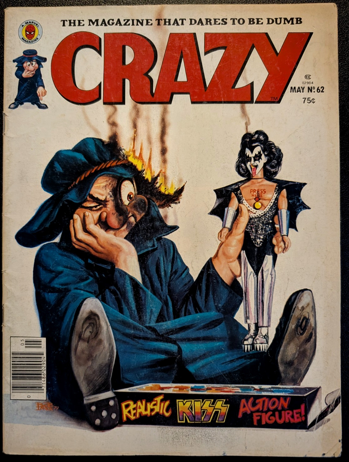 Marvel\'s Crazy Magazine May 1980 KISS Cover, Queency, Bad Breath, Adult Toys Marvel\'s Crazy Magazine May 1980 KISS Cover, Queency, Bad Breath, Adult Toys