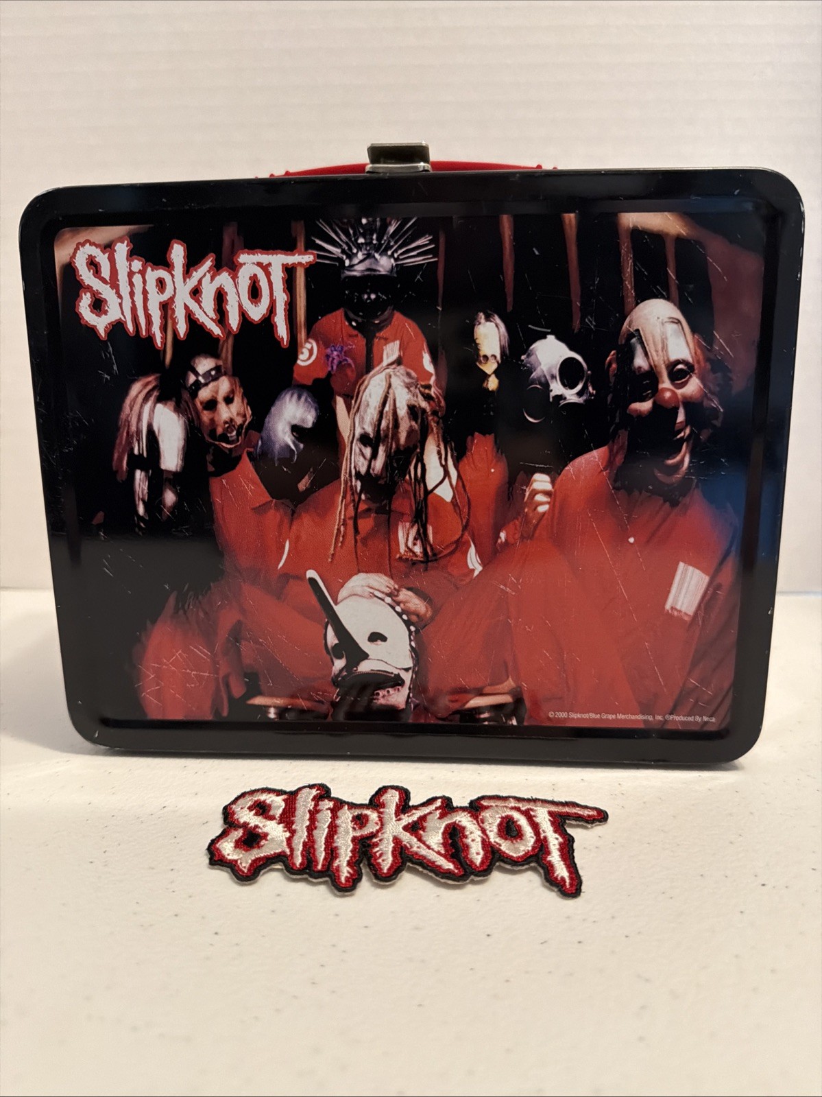 Official Slipknot Metal Lunchbox, Includes Slipknot Patch