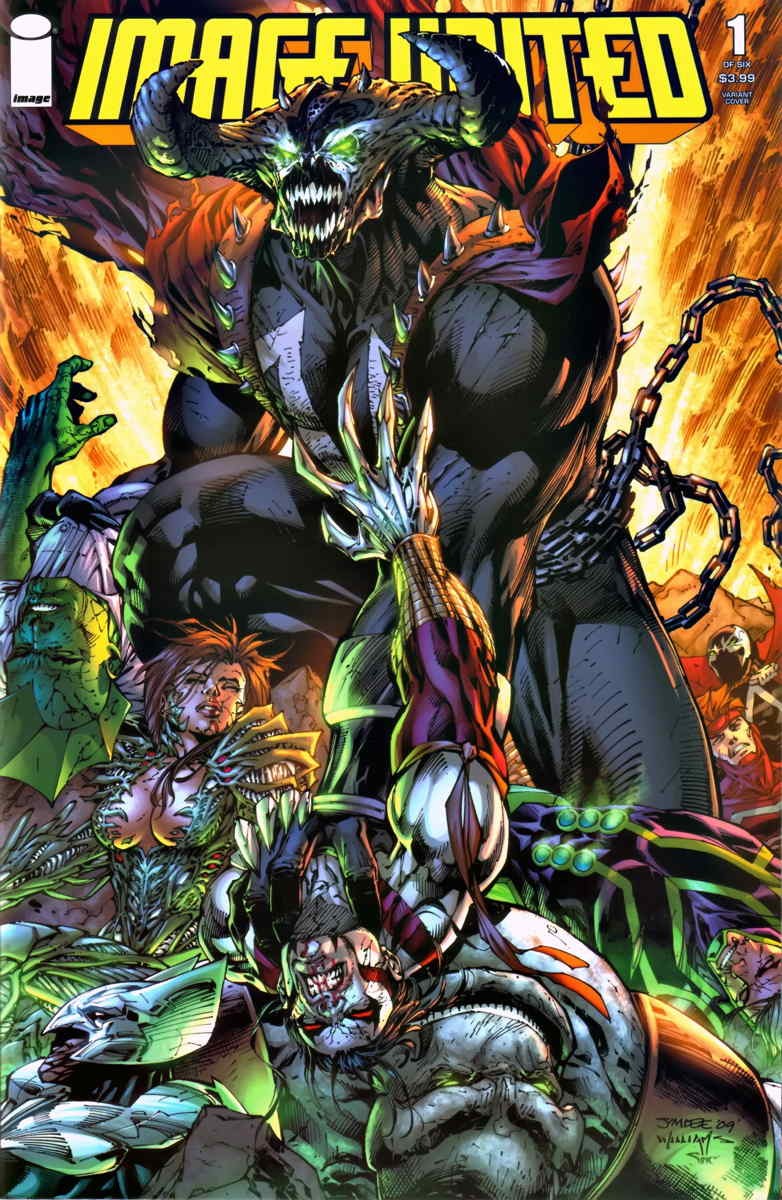 Image United #1G VF/NM; Image | Jim Lee Variant Omega Spawn - w/Bag+Board Image United #1G VF/NM; Image | Jim Lee Variant Omega Spawn - w/Bag+Board