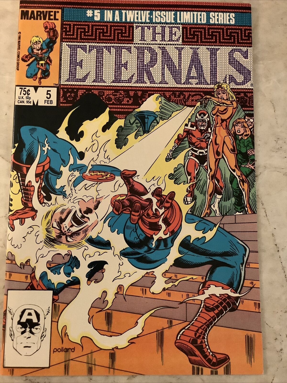 The Eternals #5 (Marvel 1986) Sal Buscema VF+