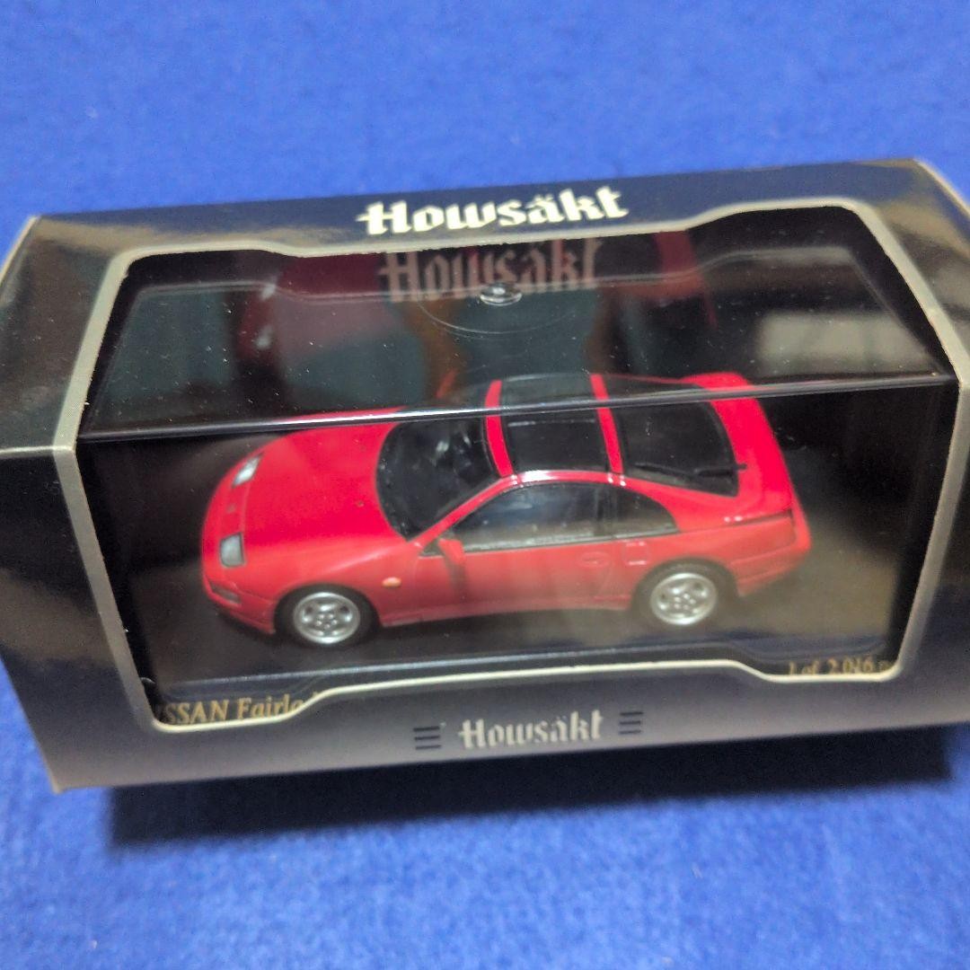 Kyosho Howzakt 1/43 Nissan Fairlady Z 300ZX Twin Turbo Red Diecast Model Kyosho Howzakt 1/43 Nissan Fairlady Z 300ZX Twin Turbo Red Diecast Model