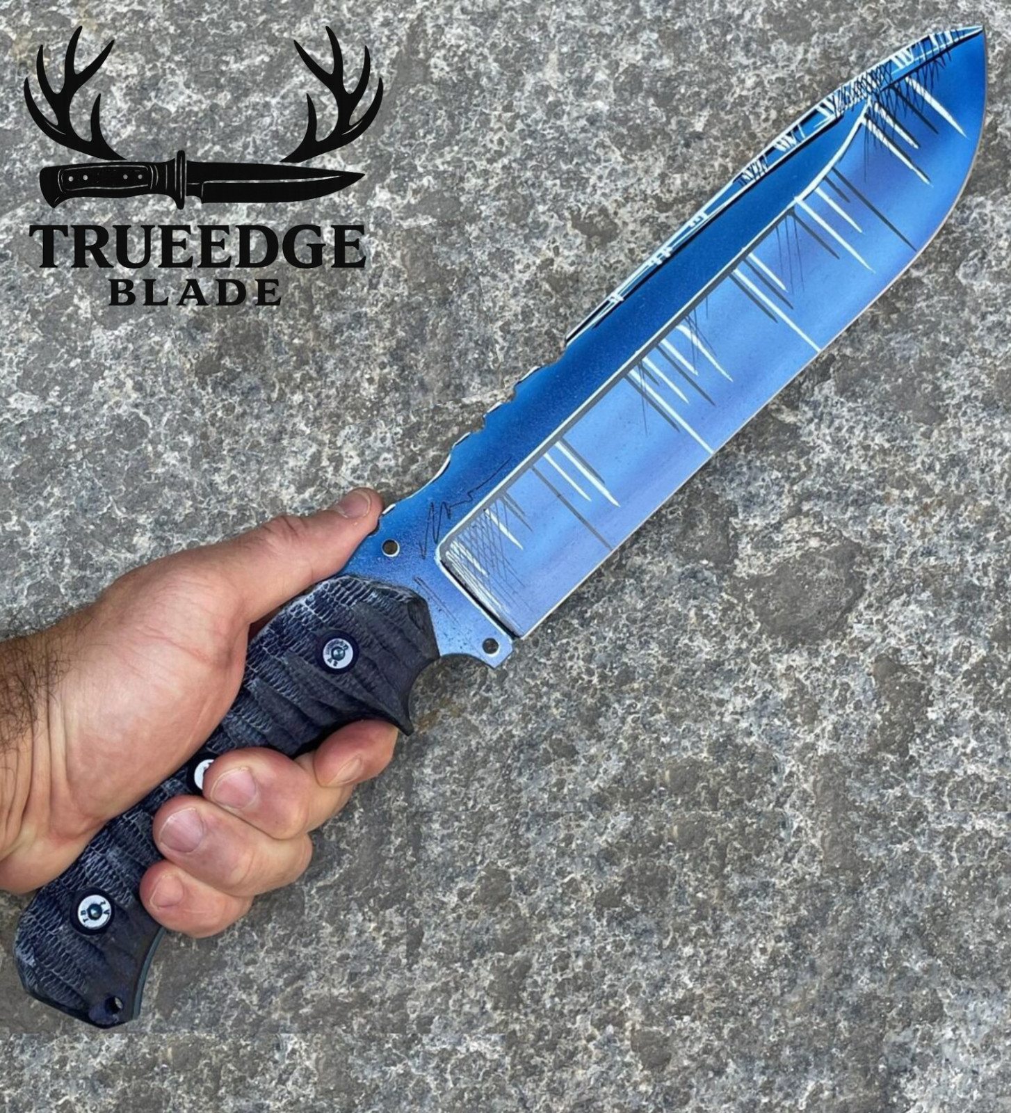 Godfather Knife – Comix Limited Edition – TrueEdgeBlade Handmade Knife Best Gift