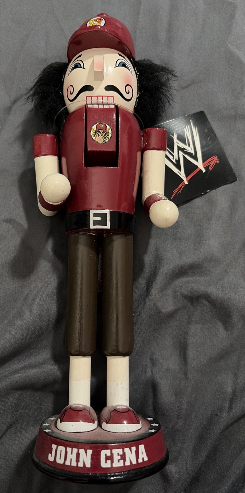 WWE John Cena Christmas Holiday Nutcracker New Rare Vintage MAKE AN OFFER