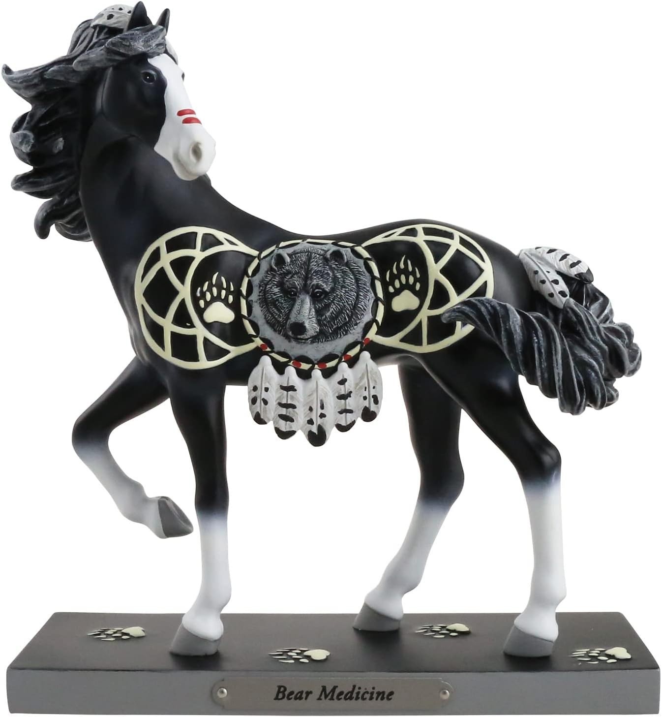 Enesco Trail of Painted Ponies Bear Medicine Horse Figurine 6012580 NEW T