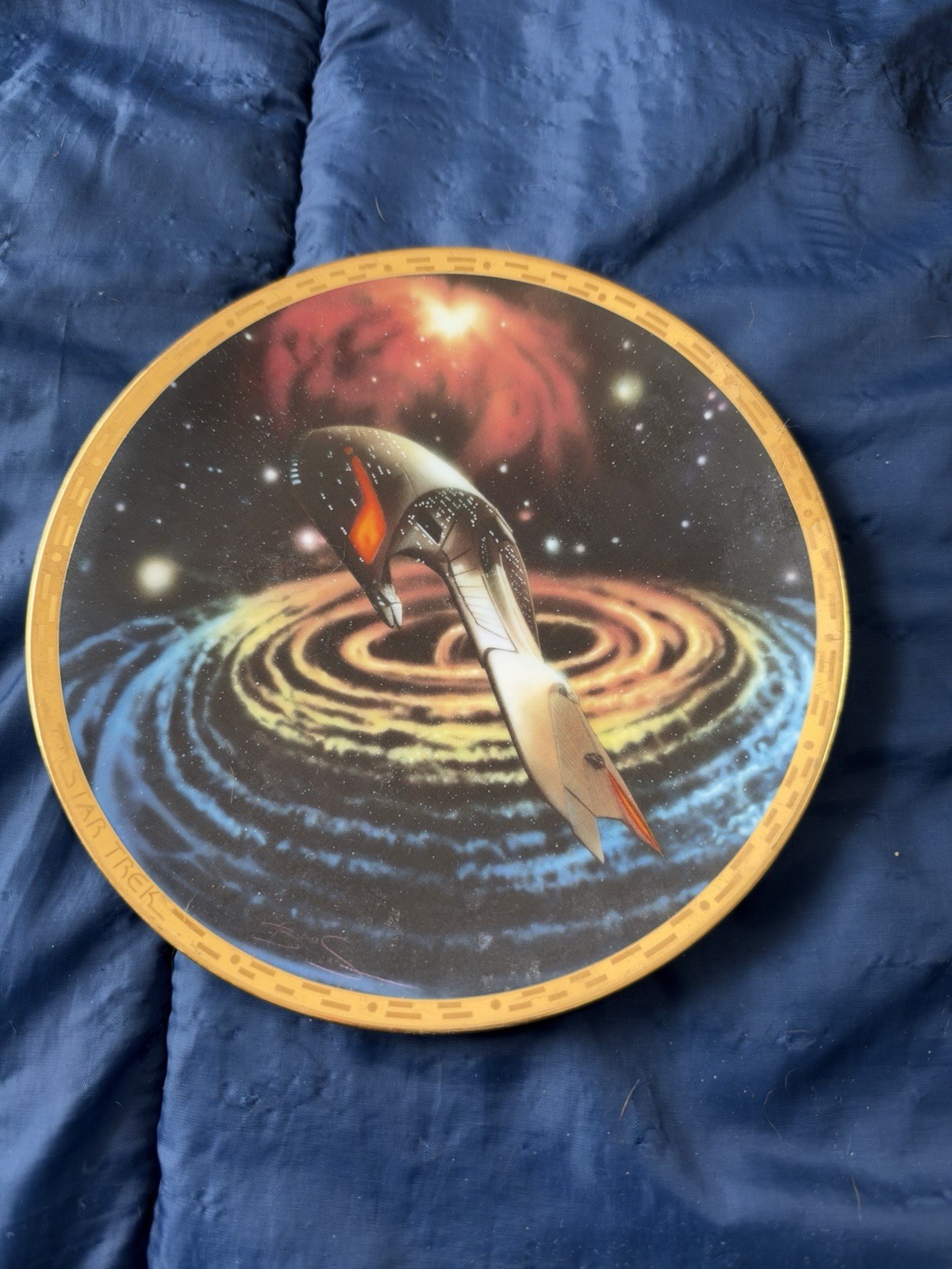 1994 Hamilton Collection Star Trek The Voyagers FERENGI MARAUDER Plate LE Nice