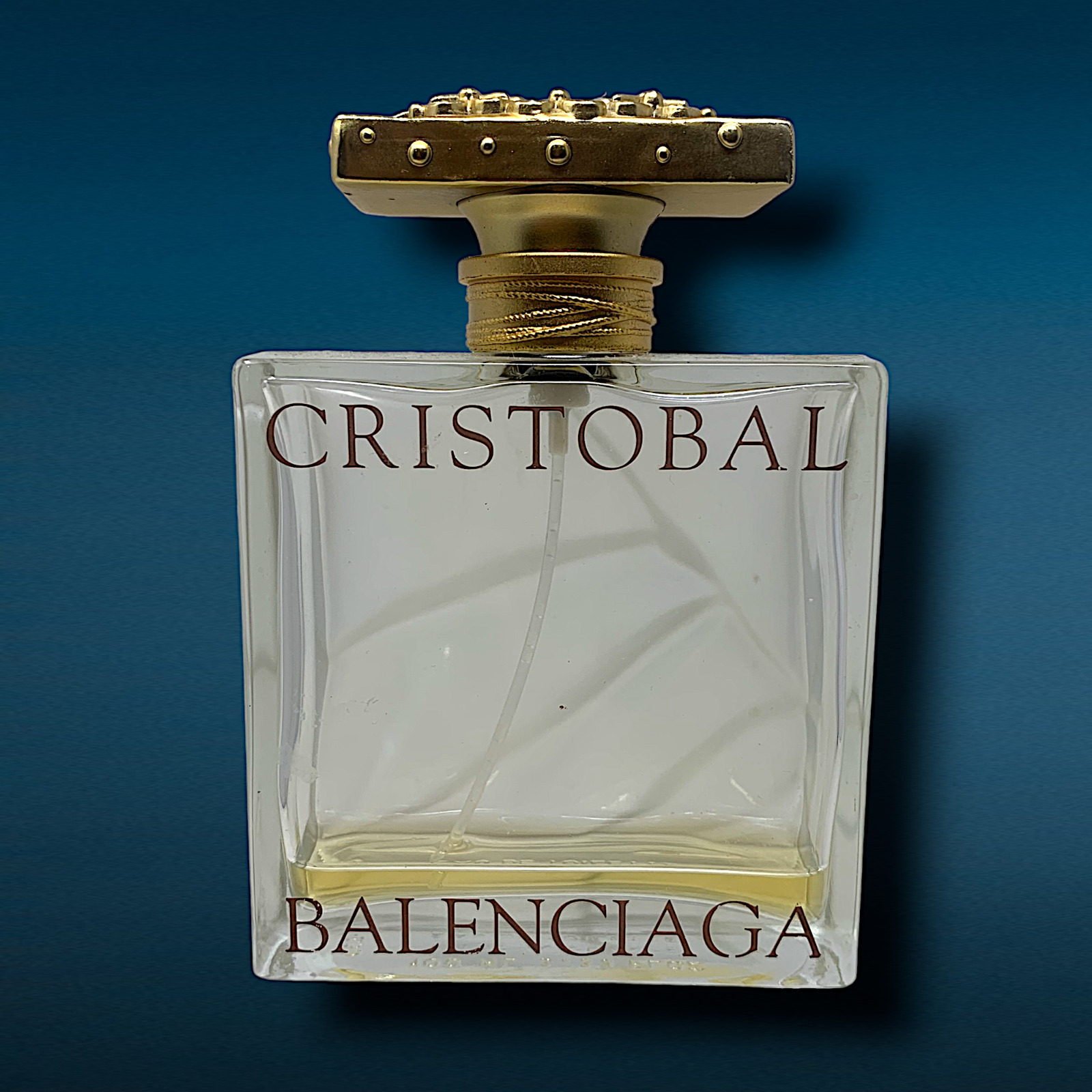 Vintage Balenciaga Cristobal  Eau de Toilette EDT Spray 3.33 oz 100 mL 10% Full