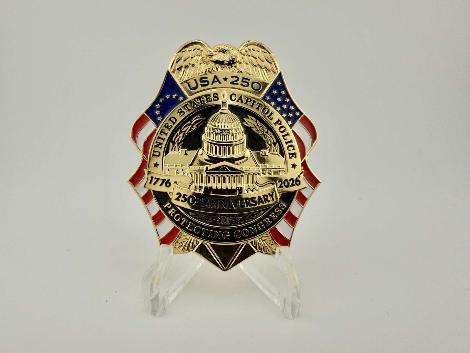2026 US Capitol Police 250th Anniversary Commemorative Collectible Only 2026 US Capitol Police 250th Anniversary Commemorative Collectible Only