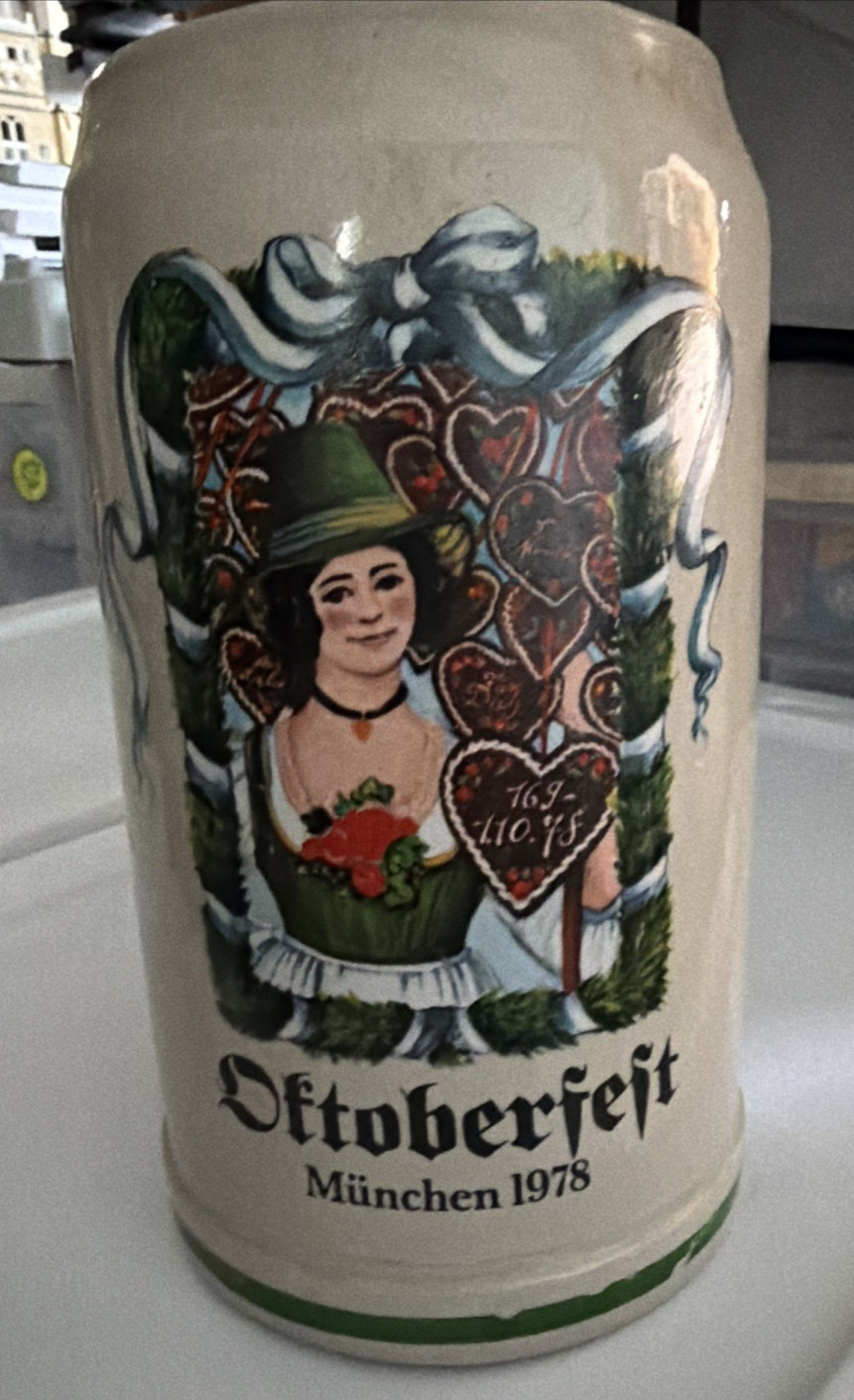 Rastal 1978 Oktoberfest Annual Jahreskruge Beer Stein First Edition Munich Rastal 1978 Oktoberfest Annual Jahreskruge Beer Stein First Edition Munich
