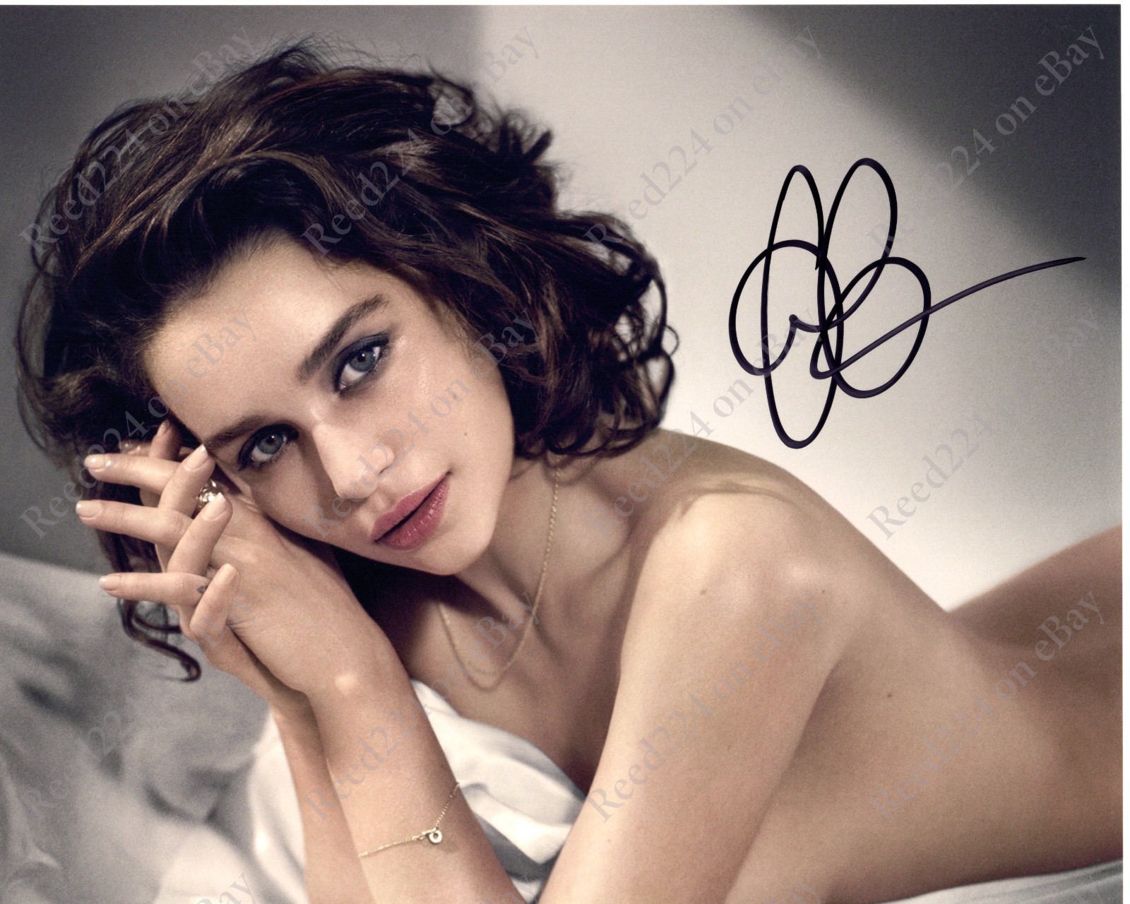 Emilia Clarke Signed 8x10 Photo UACC COA + Date, Location, & Event Details