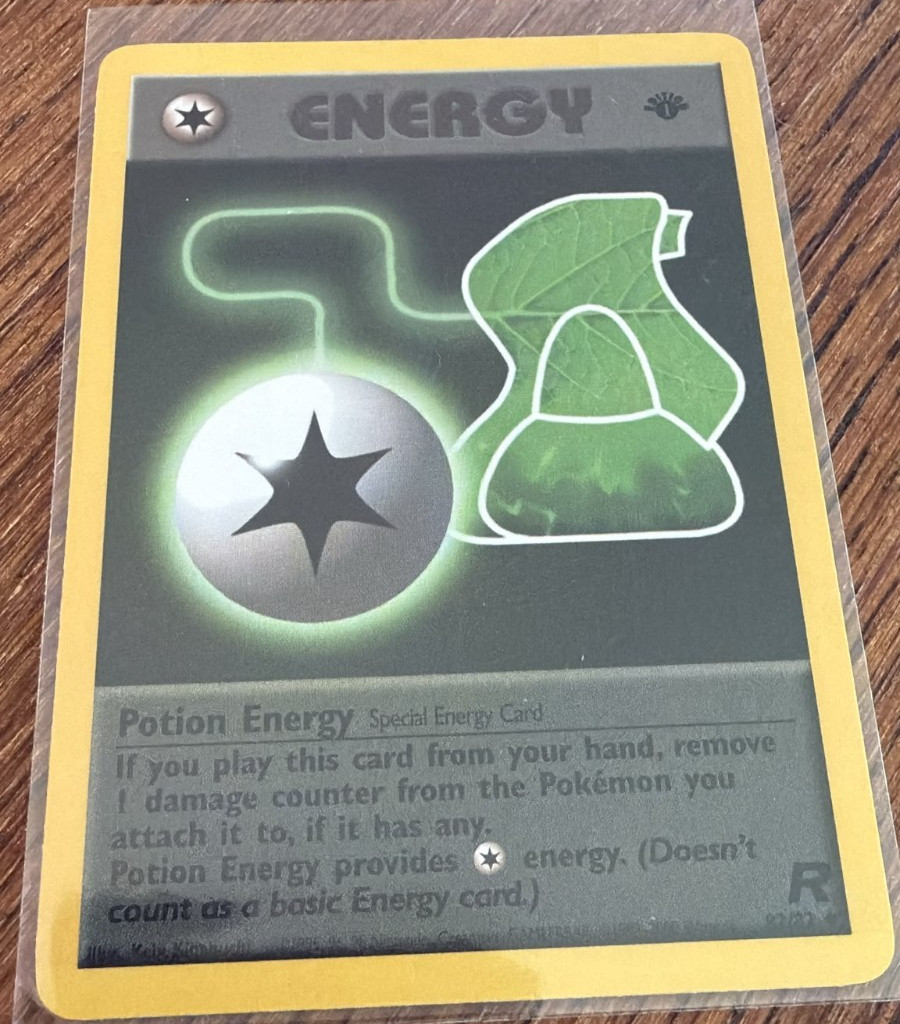 Pokemon Potion Energy 82/82 1st Edition Team Rocket WOTC 2000 Vintage