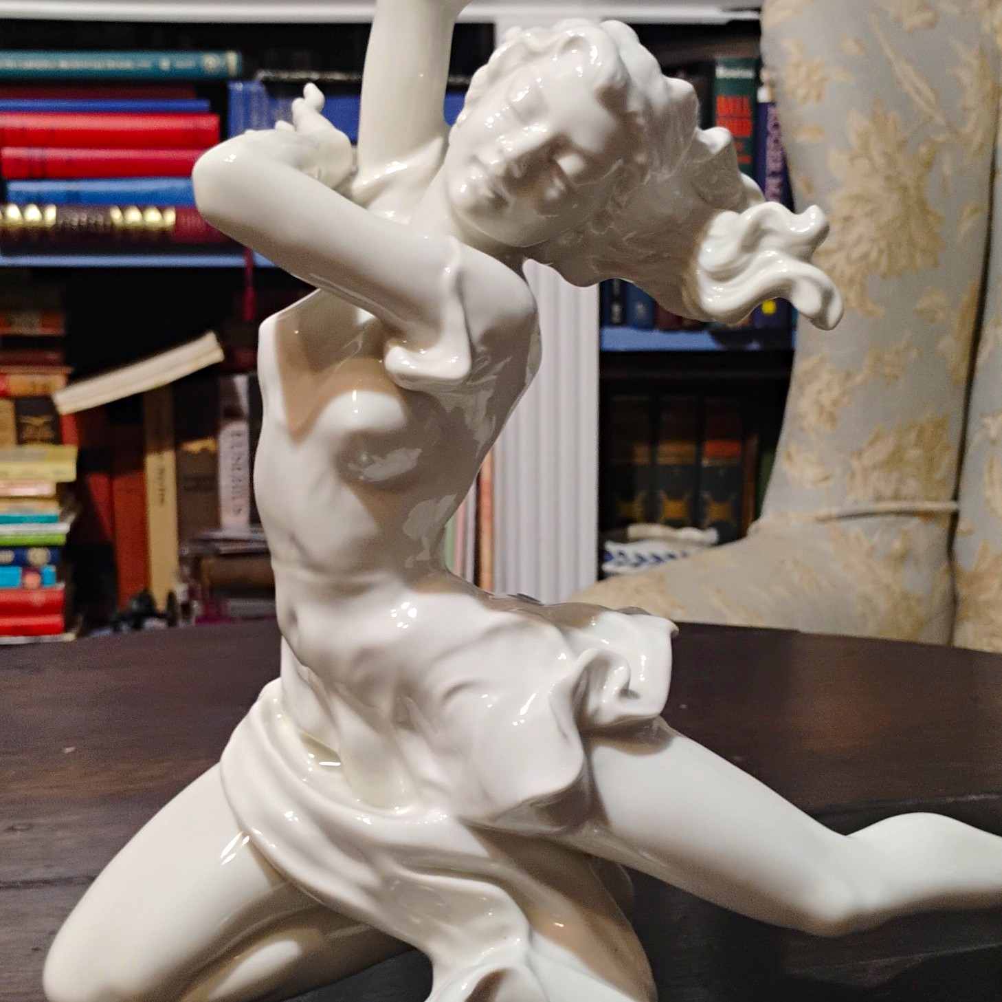 Art Deco Hutschenreuther Porcelain Karl Tutter The Finale Dancer Figurine Art Deco Hutschenreuther Porcelain Karl Tutter The Finale Dancer Figurine