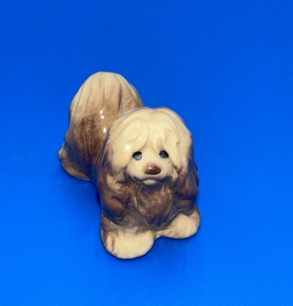 Retired Hagen Renaker Lhasa Apso Kent Smith Collection Model A-3164 Vintage