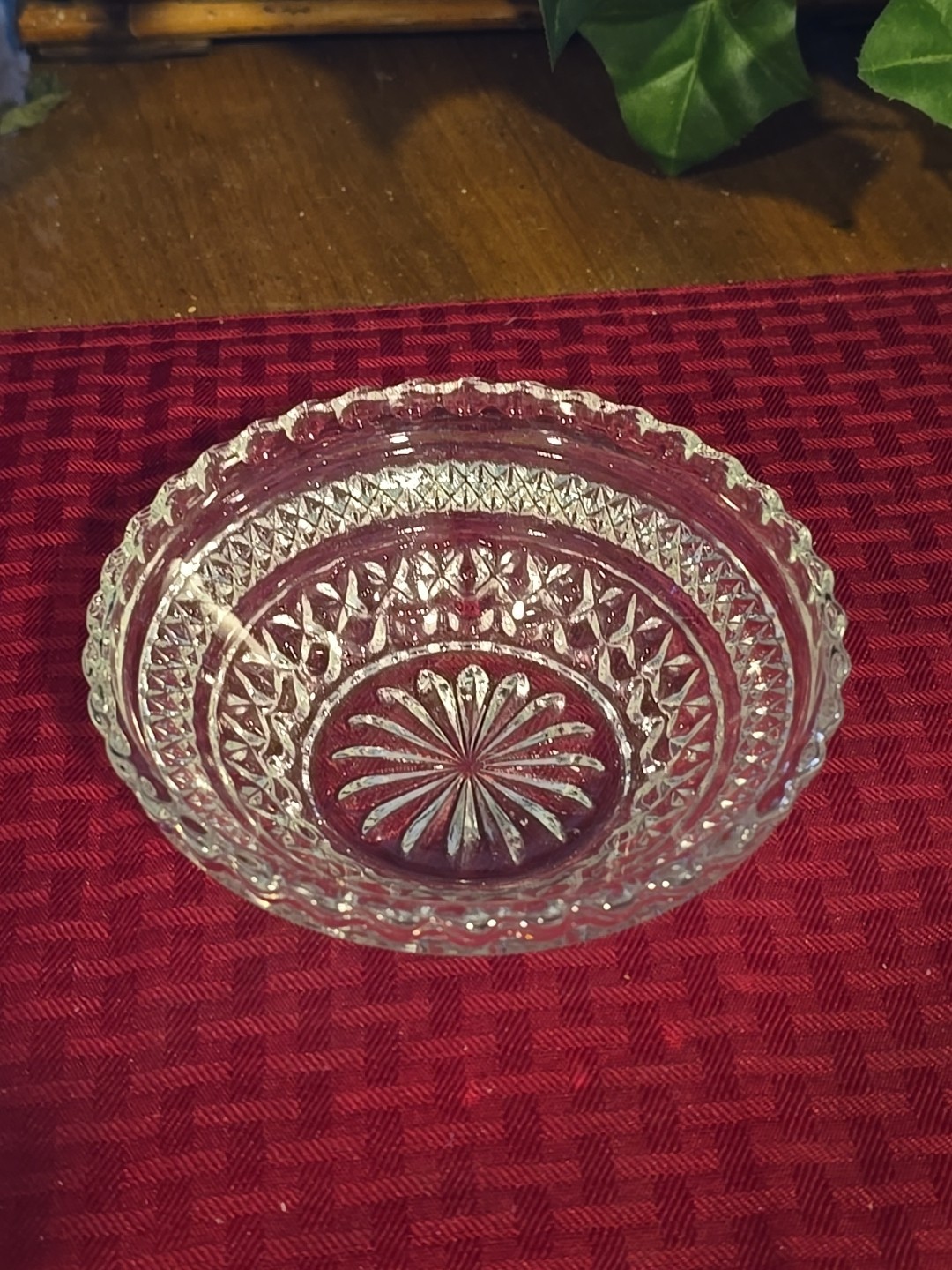 Vintage Anchor Hocking Wexford Small Fruit Salad or Dessert Bowl 5.5\