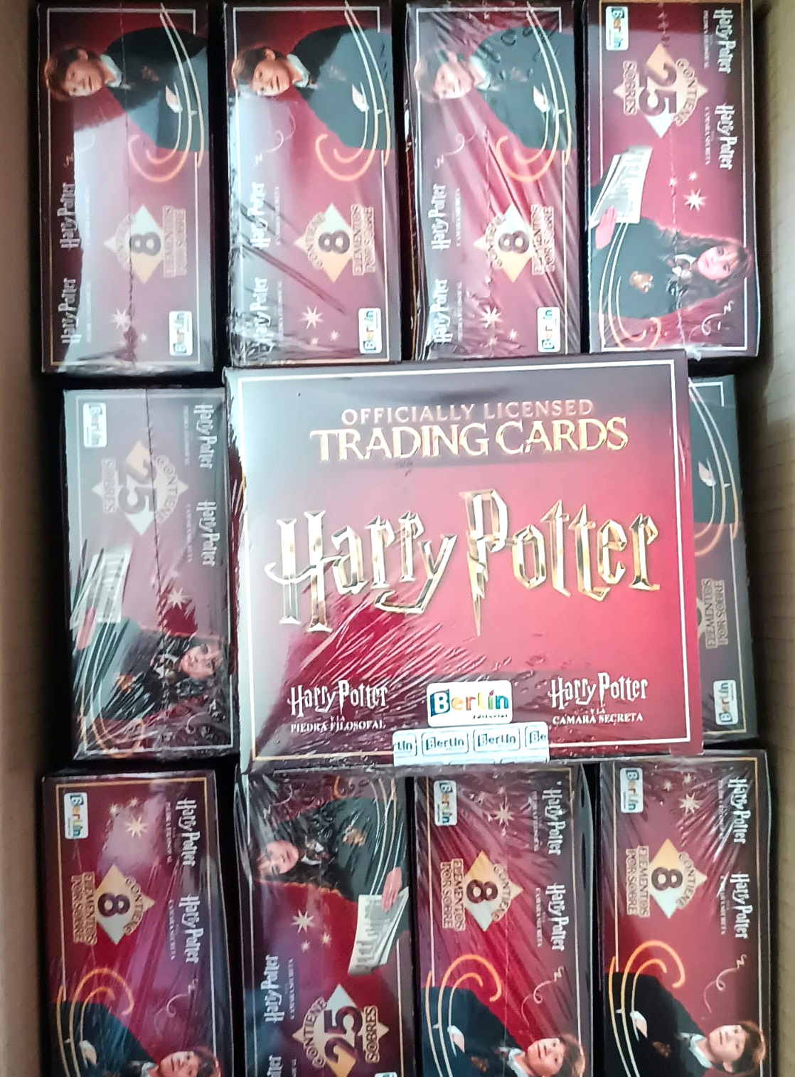 15 BOXES HARRY POTTER TCG - (375 SEALED PACKS) Trading Cards Peru 2026 SEVERUS