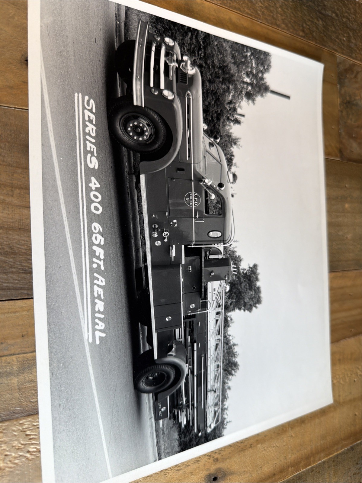 Vintage Original 1930s American LaFrance Fire Truck Photo Series 400 CFD 8x10 Vintage Original 1930s American LaFrance Fire Truck Photo Series 400 CFD 8x10