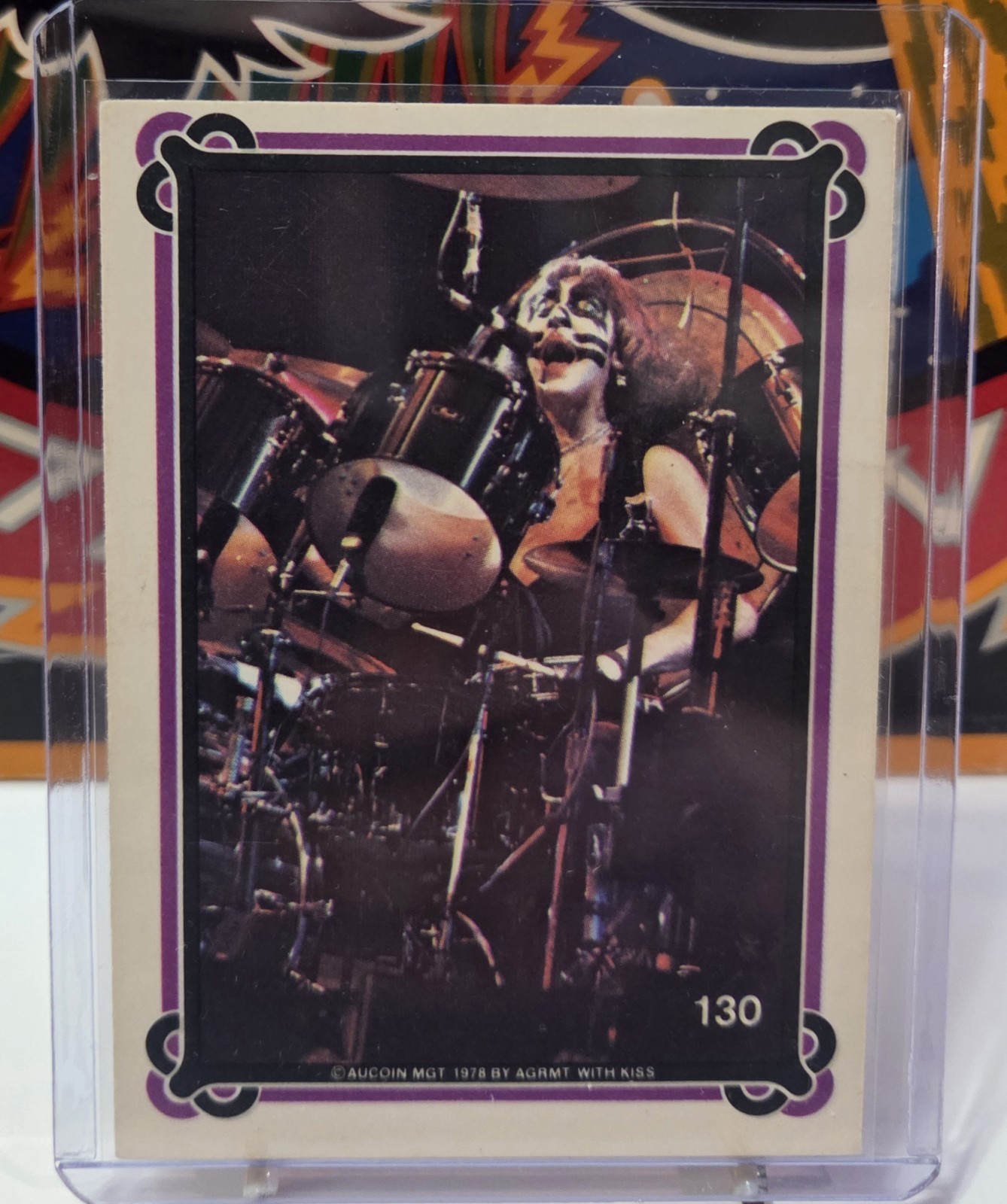 🔥🔥VINTAGE 1978 DONRUSS KISS SERIES 2 TRADING CARD - #130 PETER CRISS 🔥🔥VINTAGE 1978 DONRUSS KISS SERIES 2 TRADING CARD - #130 PETER CRISS