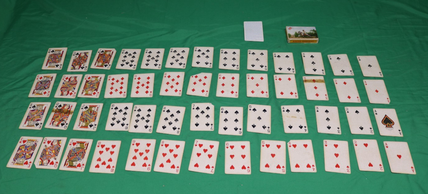 Vintage Minneapolis Moline Bridge Full Deck Playing Cards F. Molina Campos / 946