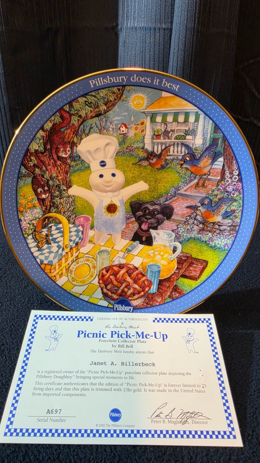 Pillsbury Doughboy Danbury Mint \