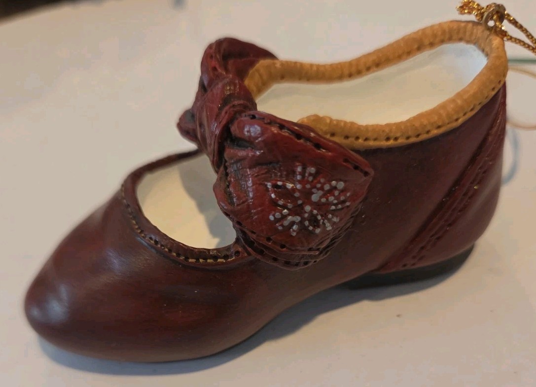 Vintage MMA Metropolitan Museum Of Art Christmas Ornament Tap Shoe Dancer 