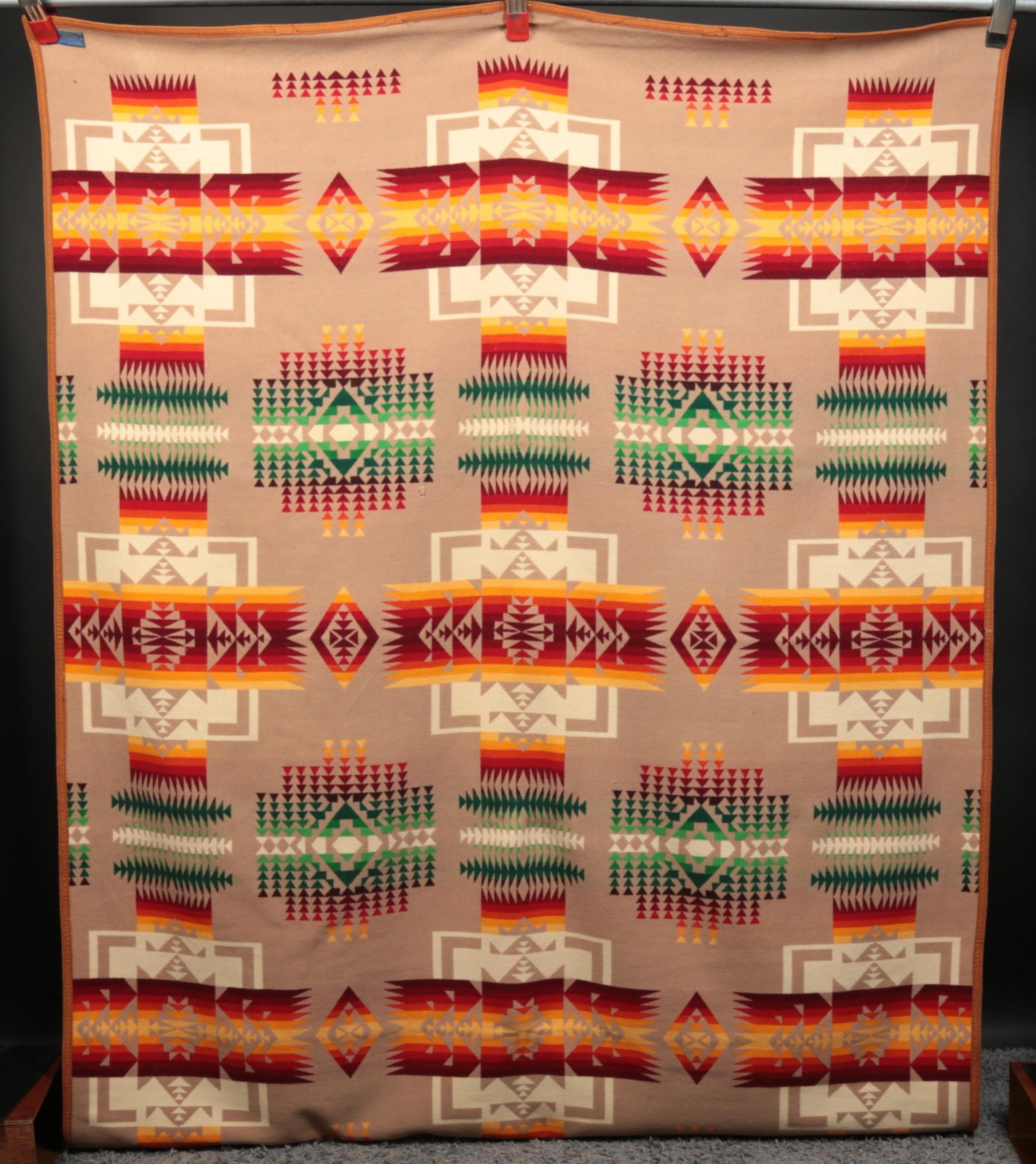 1960\'s Pendleton Beaver State Chief Joseph Wool Blanket