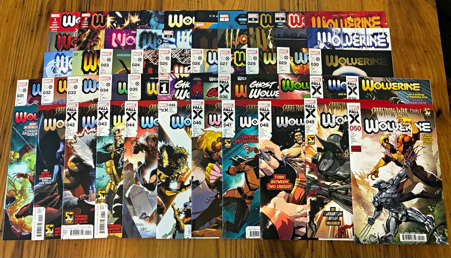 WOLVERINE 1-50 + WEAPONS OF VENGEANCE PARTS 1-4, 1ST HELLVERINE, 1ST PRINTS, NM