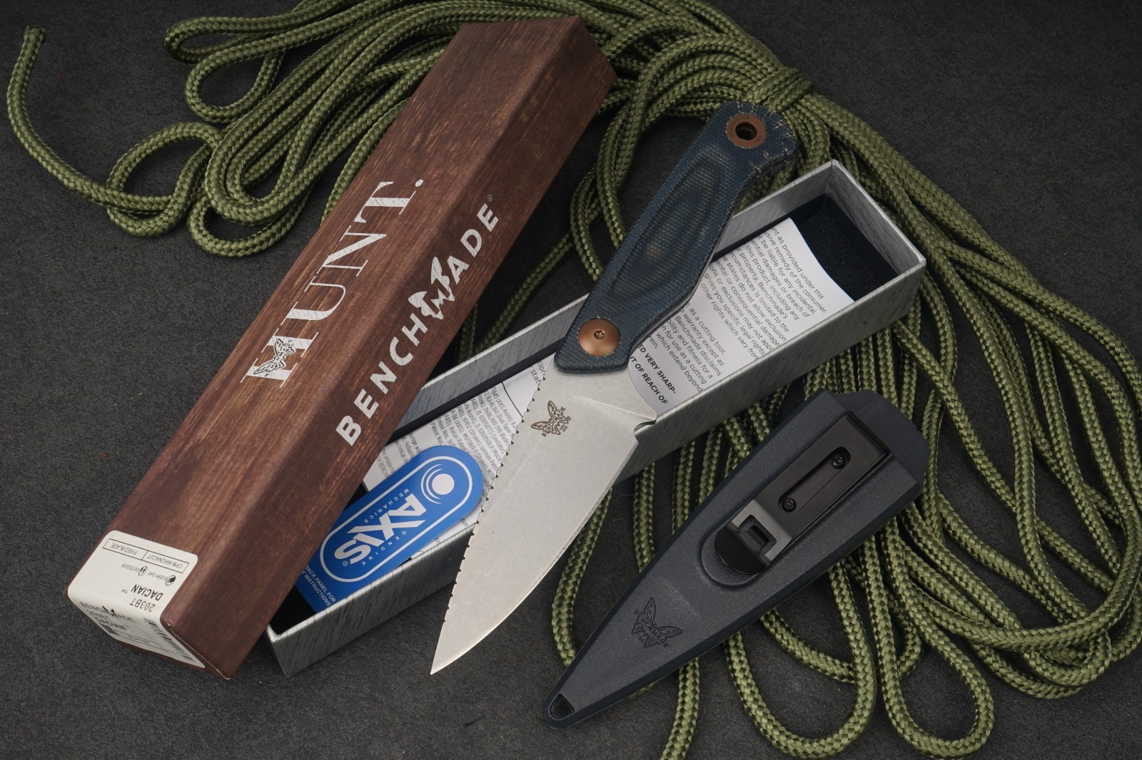 Benchmade Dacian Fixed Blade 3.54 Benchmade Dacian Fixed Blade 3.54