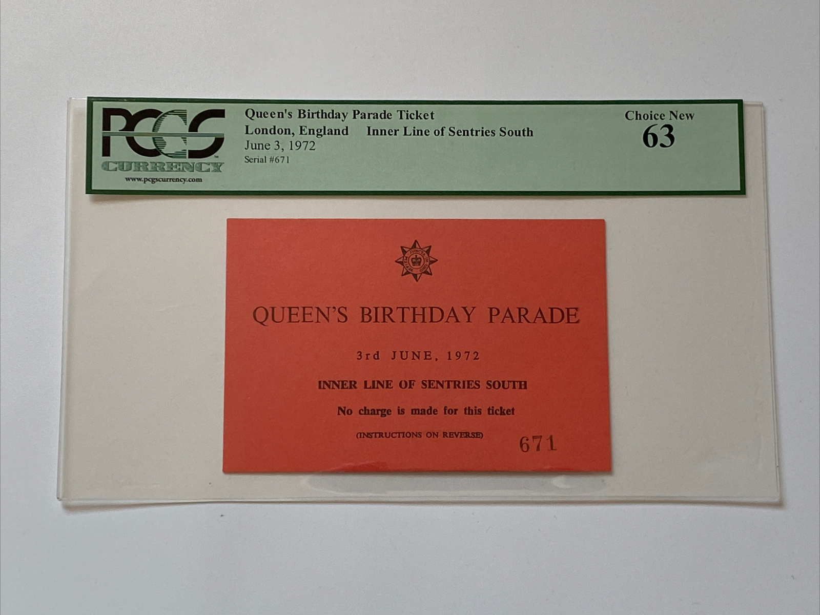 1972 Her Majesty Queen Elizabeth II \