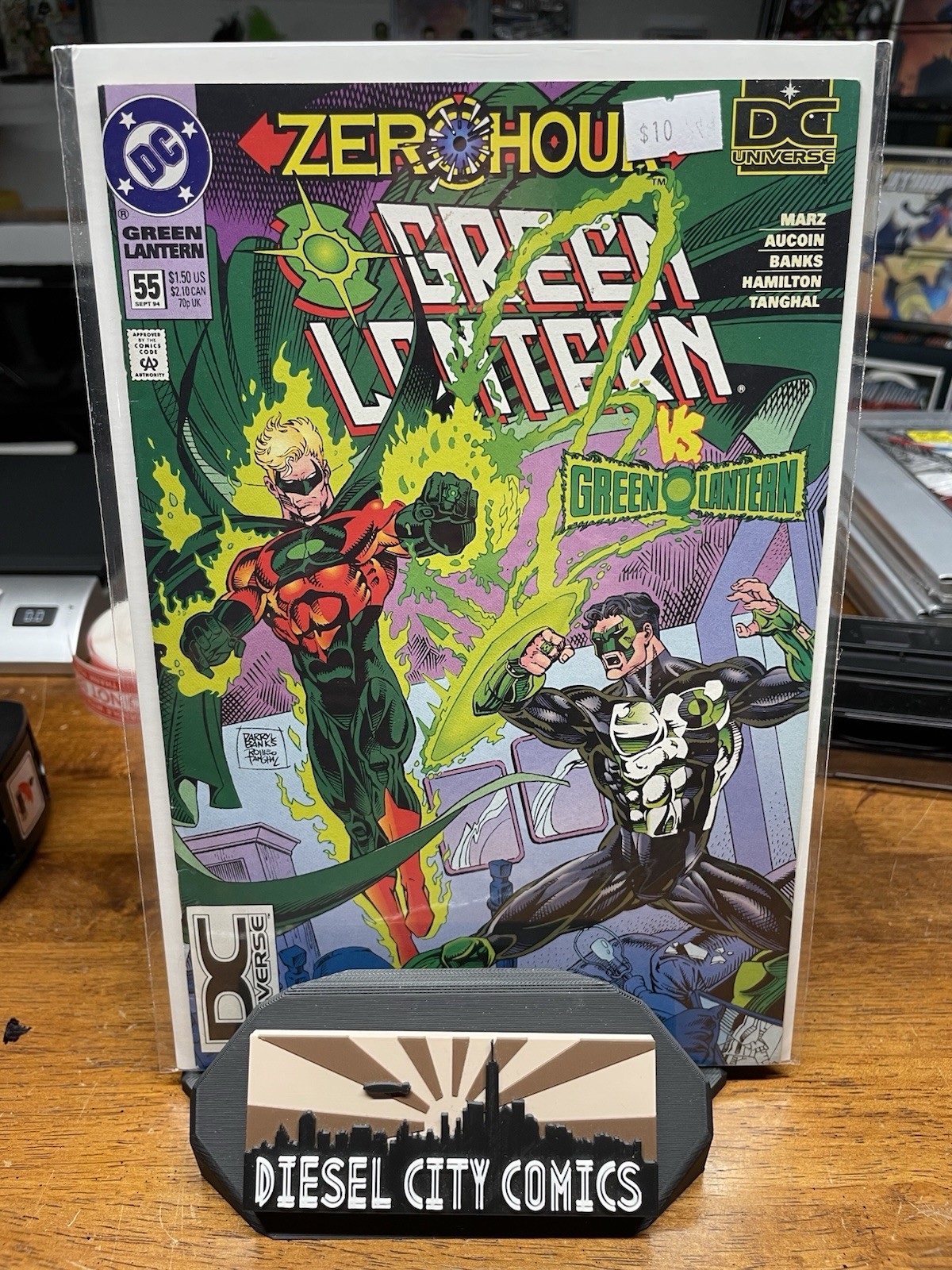 Green Lantern 55 Dc Universe Logo Variant Scarce HBO DC Mid Grade