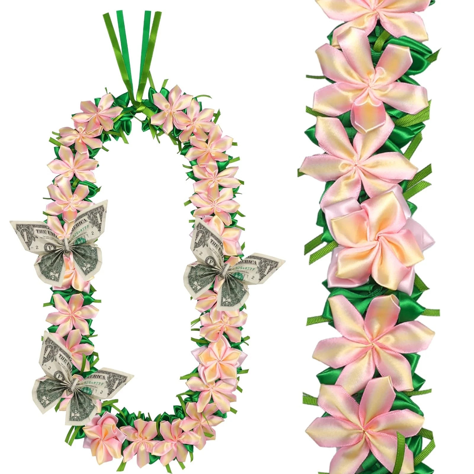 47 Inch Class of 2026 Graduation Lei Hawaiian Nut Lei 2026 Kukui Nuts Necklac...