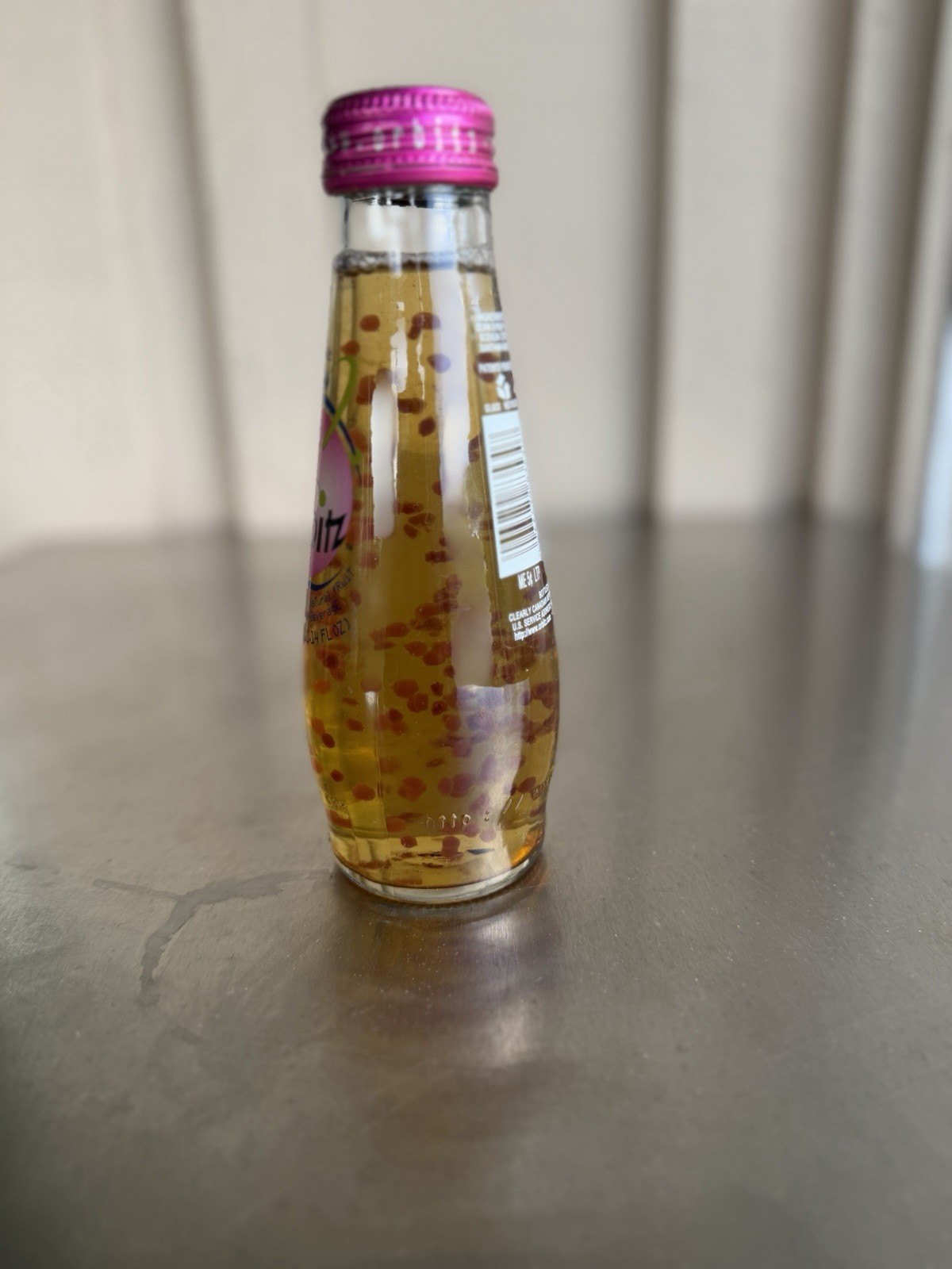 Vintage Orbitz Black Currant Cherry  Fruit Drink