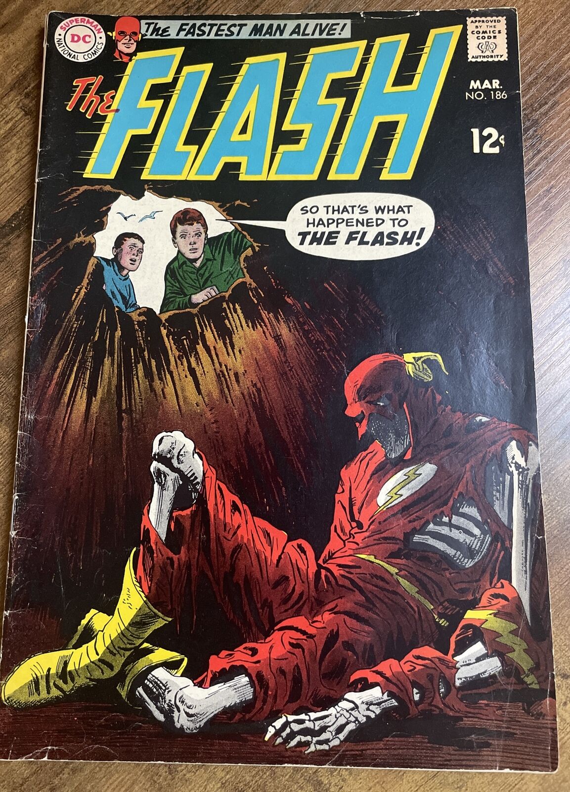 Flash (1959 series) #186 in Good condition. DC comics