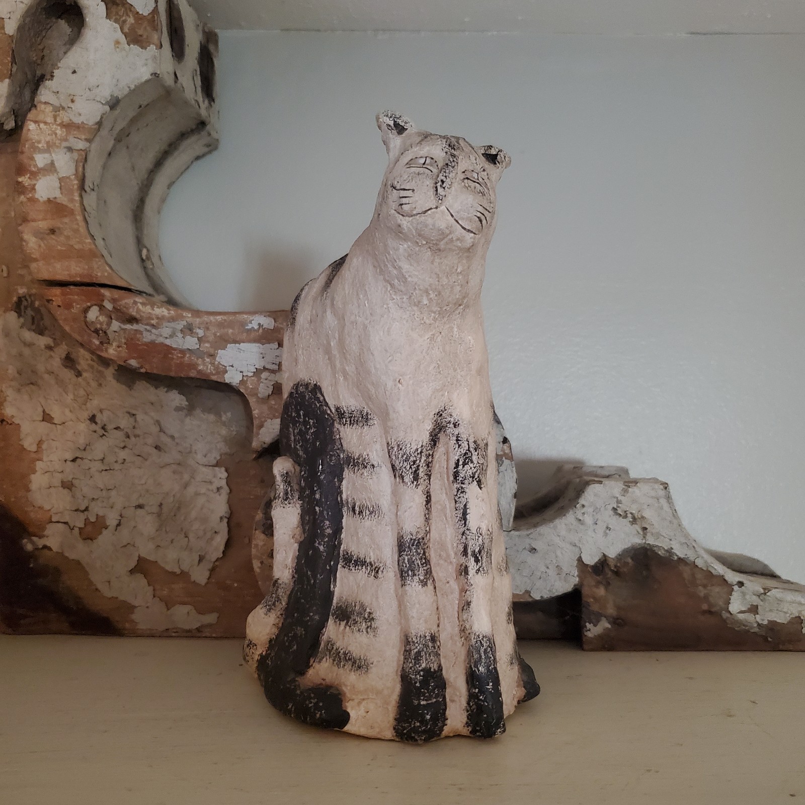 Johanna Parker Primitives by Kathy Cat figurine decor 8 inches