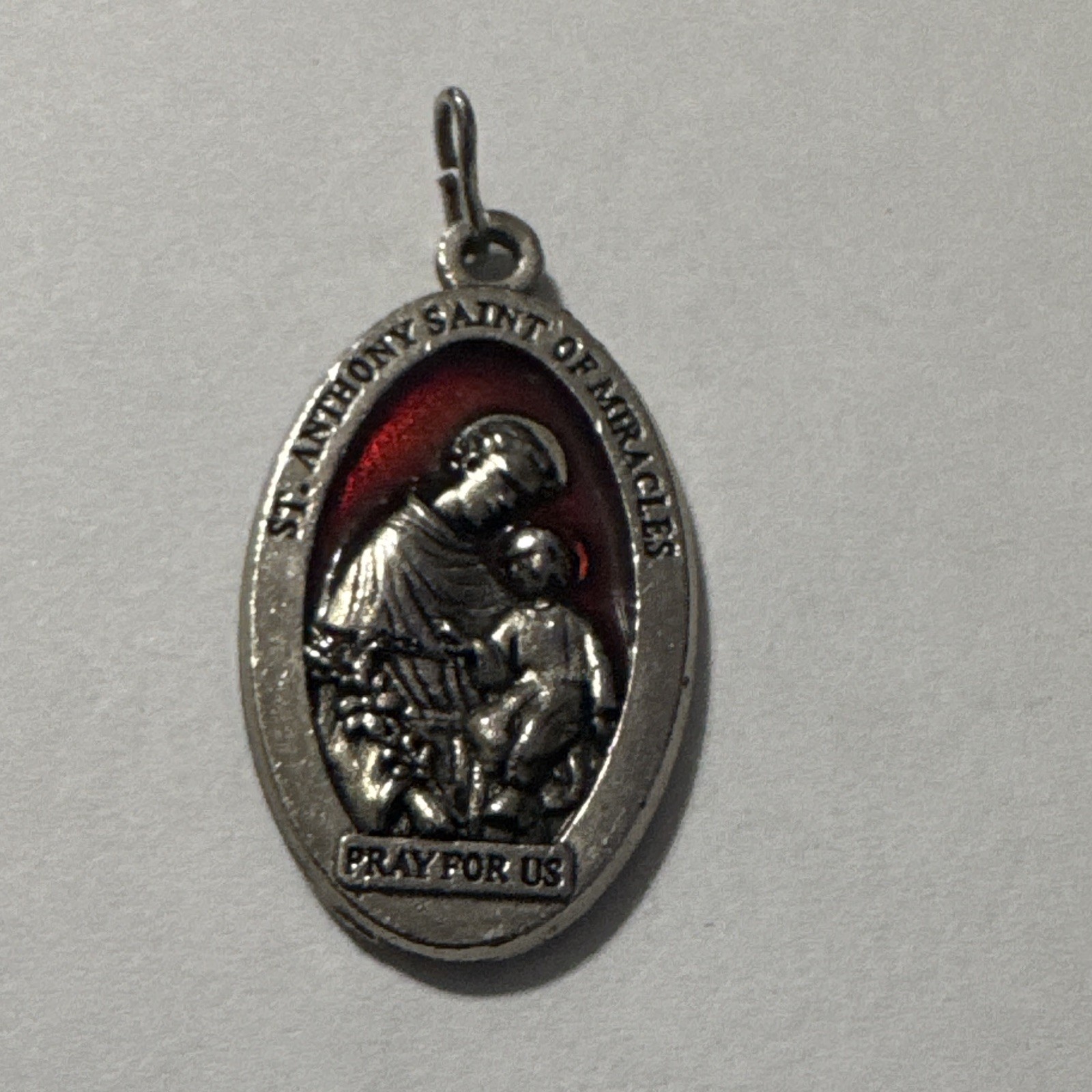 St. Anthony of Miracles Pray For Us Medal Pendant Christian Christianity